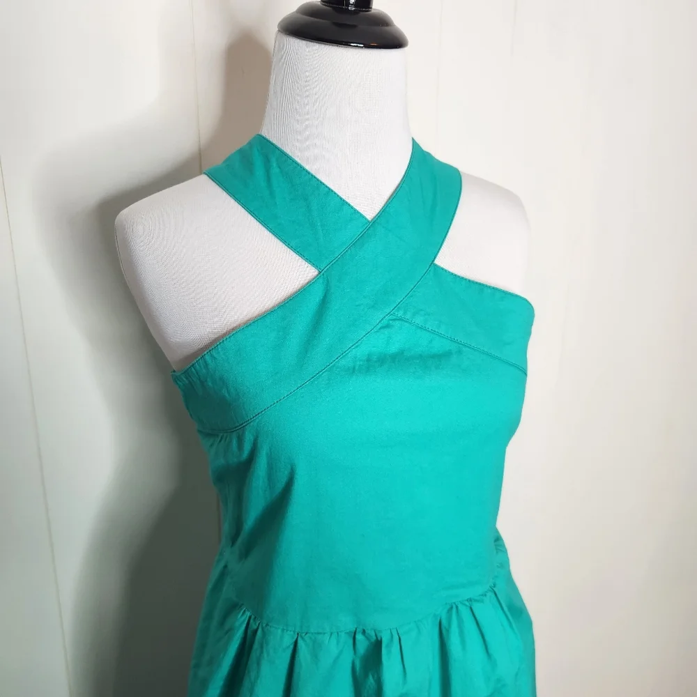 Michelle McDowell Green Arden Midi Dress Women's Size Small - Picture 4 of 8
